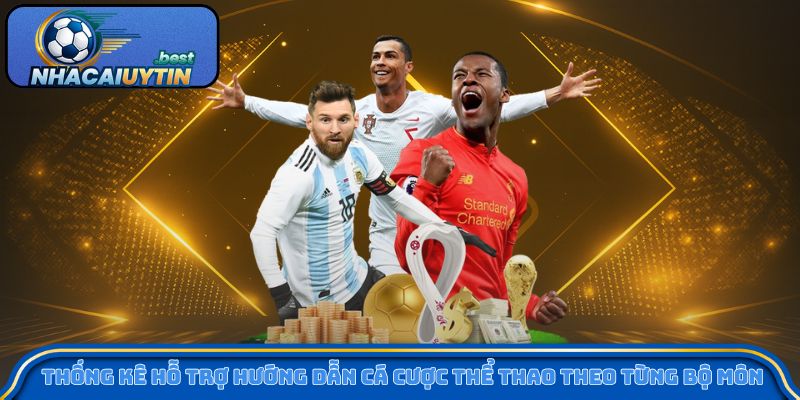 Thống kê hỗ trợ hướng dẫn cá cược thể thao theo từng bộ môn